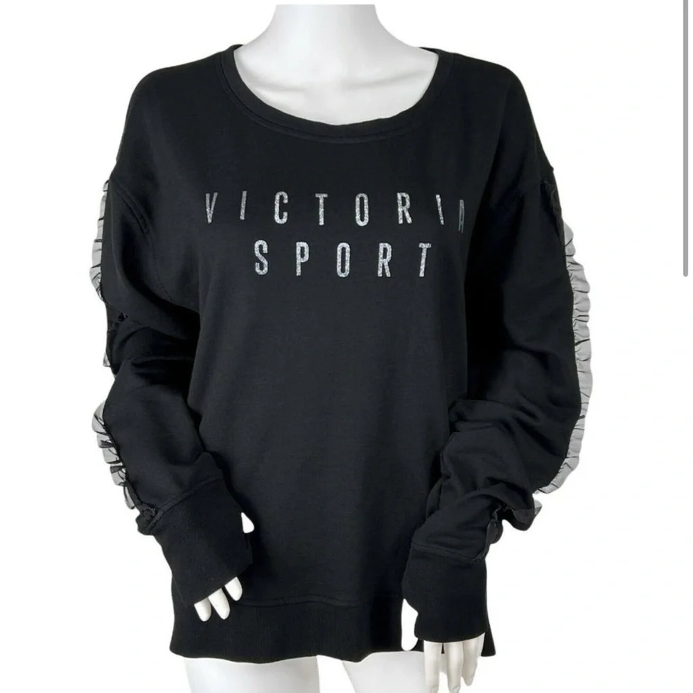 VS RUFFLED FLEECE PULLOVER - Picture 3 of 16